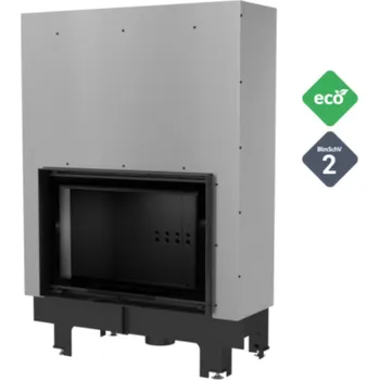 Krbová vložka KRATKI MBO PW 15kW G BLACK teplovodní krbová vložka