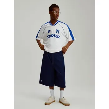 Pánská móda Džínové kraťasy bermudy Starter - 31 - House - ocelově modrá - 719DW-95J