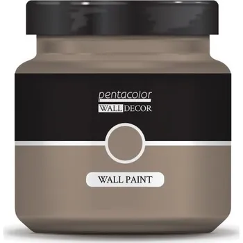 Samolepící dekorace Pentart Barva na zeď WALL DECOR 1000 ml TMAVÁ BÉŽOVÁ