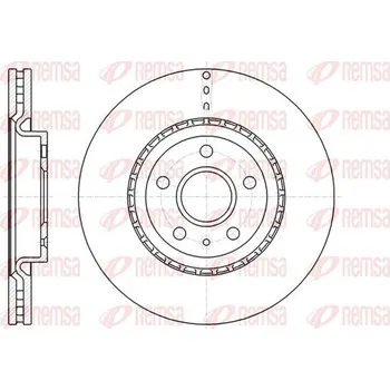 Brzdový kotouč Brzdový kotouč REMSA 61283.10