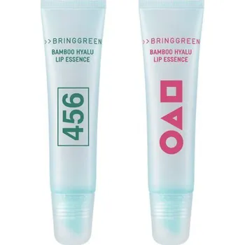 Péče o rty SQUID GAME EDITION - BRING GREEN Bamboo Hyalu Lip Essence - Balzám na rty 2 x 11 g