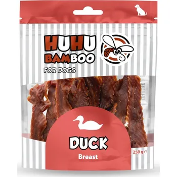 Pamlsek pro psa VO Huhubamboo kachní prsa 250g