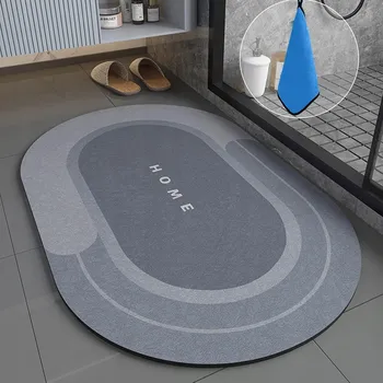 Koupelnová předložka Protiskluzová koupelnová předložka, vysoce savá podložka do sprchy Premium 40x60 cm