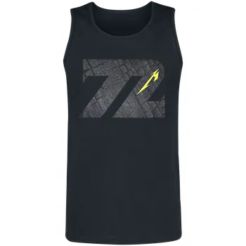 Tílko z Metallica - Charred 72 (M72) - Muži - černá