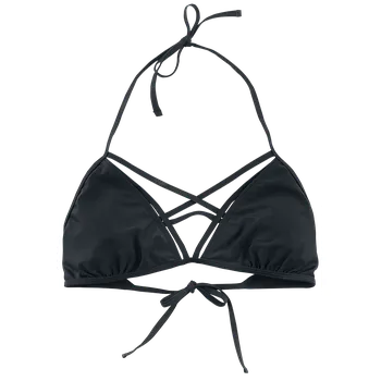 Dámské plavky Vrchní díl bikin Gotika z Gothicana by EMP - Mix And Match - Ženy - černá