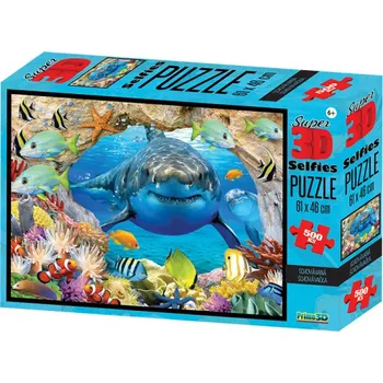 Puzzle PRIME 3D PUZZLE - Schovávaná 500 dílků