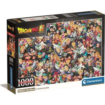 Puzzle CLEMENTONI Puzzle Impossible: Dragon Ball 1000 dílků