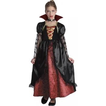 Karnevalový kostým Kostým Upírka 130-140 cm 91397