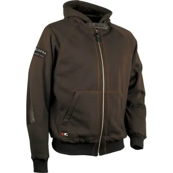 Pracovní oblečení Pracovní mikina COFRA AMSTERDAM Barva: Hnědá, Velikost: 3XL