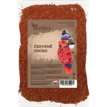 Krmivo pro ptáka Birdies proso cervene 1kg