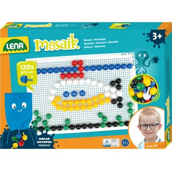 Mozaiková sada Mozaika velká,120ks,15mm, hladká