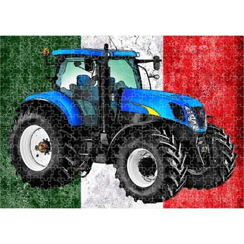 Puzzle puzzle s traktorem NEW HOLLAND T7070 300 dílků