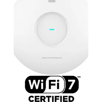 WiFi extender Grandstream GWN7670 AP, Wi-Fi 7, 802.11be, 2x2:2 MIMO s MLO, 4KQAM, MRU, 2x 2,5G Ethernet WAN/LAN GWN7670