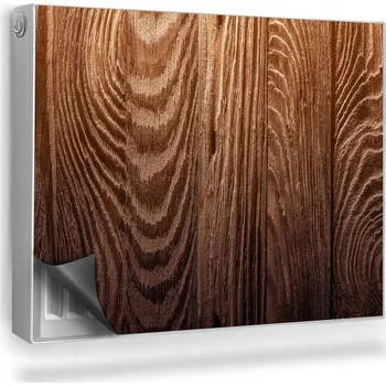 Obraz Magnetická krycí deska na radiátor 80 x 60 cm hnědá