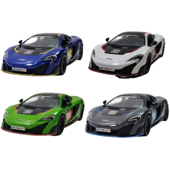 autíčko Kovový model - McLaren 675LT w/printing 1:36