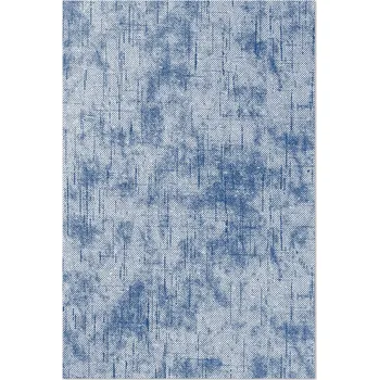 Koberec Vinylový Dekorativní Koberec Rozměr: 120x180 cm Imitace džínové tkaniny, džínové pozadí