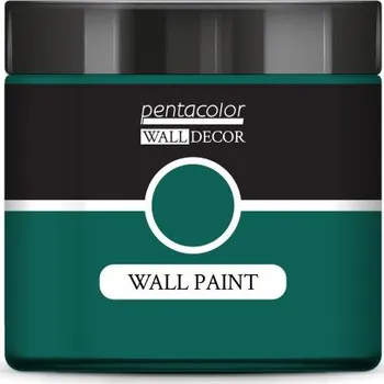 Speciální výtvarná barva Pentart Barva na zeď WALL DECOR 500 ml SMARAGDOVÁ ZELENÁ