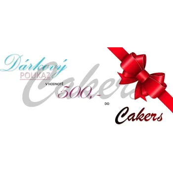 Čokoláda Dárkový poukaz 500 Kč