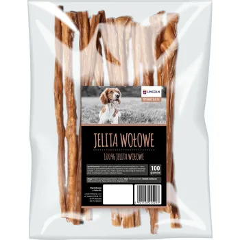 Pamlsek pro psa Lincoln Hovězí střívka pro psy 100 g