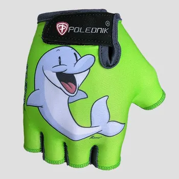 Cyklistické rukavice POLEDNIK BABY děts.rukavice delfín Varianta: 4