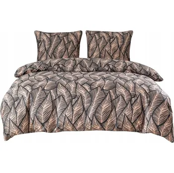 Povlečení Povlečení MARIA Povlaky na polštáře 70x80 Sada 200x220 3 Č. saténová stylová