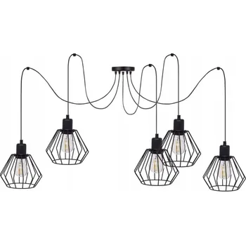 Závěsné svítidlo Moonlight Spider s 5 světelnými body E27