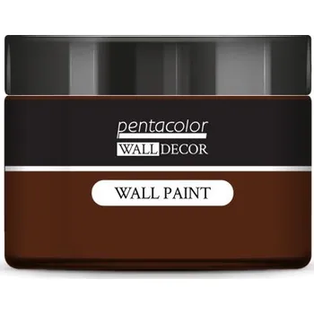 Vodová barva Pentart Barva na zeď WALL DECOR 150 ml REZAVÁ HNĚDÁ