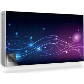 Obraz Magnetická podložka na radiátor, kryt na topení 110 x 60 cm fialová
