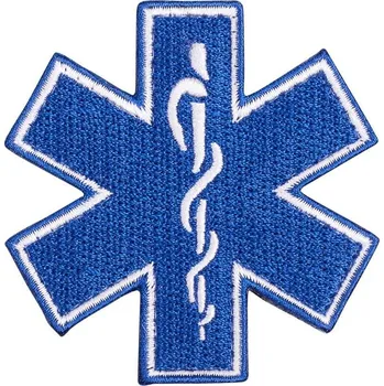 Nášivka ELITEX TRAINING Nášivka Zdravotník Hookloop Elitex Training ČERNÁ