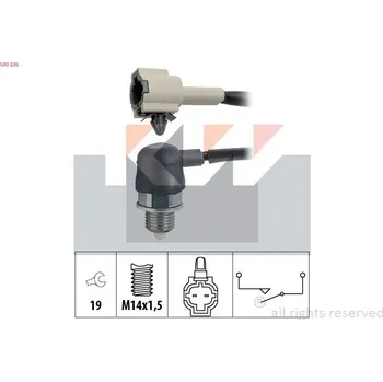 Spínač, světlo zpátečky KW 560 236