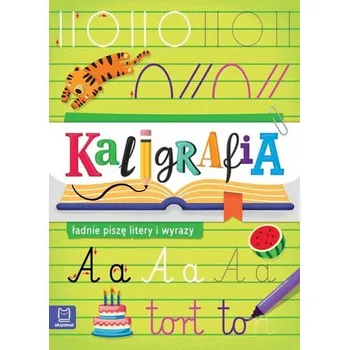 Cizojazyčná kniha Kaligrafia - ładnie piszę litery i wyrazy - Agata Kaczyńska