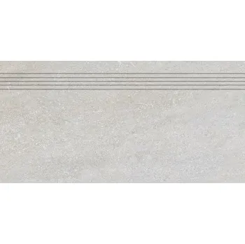 Dlažba RAKO Schodovka Rako Quarzit šedá mat rektifikovaná 30x60 DCPSR737 DCPSR737