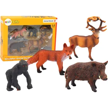 Figurka LEAN Toys Figurky zvířátek 4ks