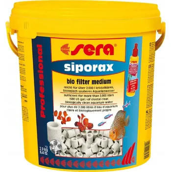 Vrták Sera Biologické filtrační médium Siporax Professional 15 mm 10 l