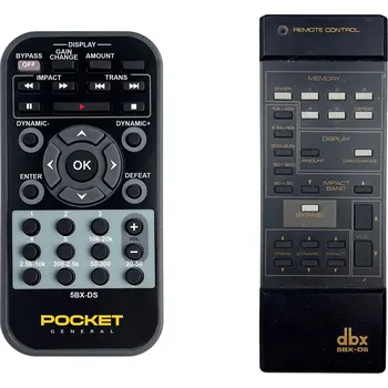 Dálkový ovladač DBX 5BX-DS - kompatibilní značkový dálkový ovladač General