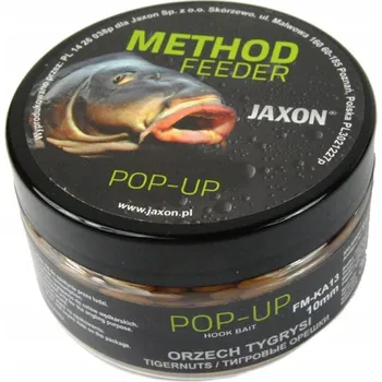 Boilies TYGŘÍ OŘECH POP-UP BOILIES 10mm JAXON FEEDER