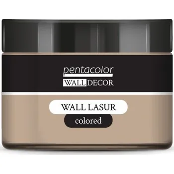 Vodová barva Pentart Lazurovací barva na zeď barevná WALL DECOR 150 ml BÉŽOVÁ