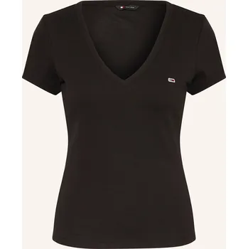 Dámské tričko Tommy Jeans Dámské Tričko, černá, 34