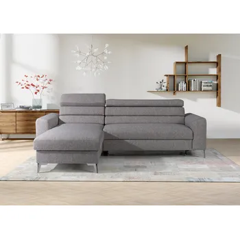 Sedací souprava Meblar Sedací souprava Lugo Zvolte stranu sed. soupravy: Levá strana, Barva nožiček: Chrome, Zvolte barvu látky: Curio 78