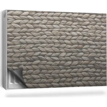 Obraz Magnetická podložka na radiátor, kryt 90 x 60 cm šedá