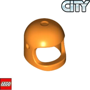 Stavebnice LEGO LEGO® Příslušenství k figurkám LEGO SPACE Skafandr / Helma / 50665 Barva: Oranžová 50665