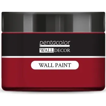 Speciální výtvarná barva Pentart Barva na zeď WALL DECOR 150 ml BORDEAUX