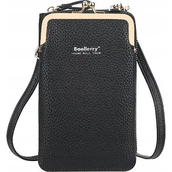 Kabelka Kabelka psaníčko Alessio , eko kůže černá