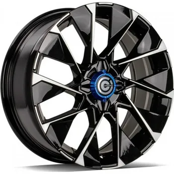 Alu kolo Carbonado Alu Kola Carbonado RISE 6.5x16 4x100 ET37 Black Front Polish 67.1