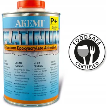 Průmyslové lepidlo AKEMI PLATINIUM Tekuté lepidlo na žulu a mramor 900 ml
