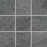 RAKO Dlažba Rako Kaamos černá mat rektifikovaná 10x10 DAK11588 DAK11588