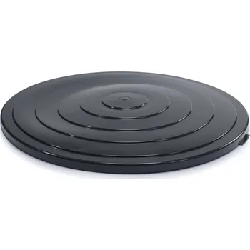 Odpadkový koš Víko k nádobě 1000 l černé reg.