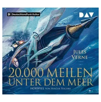 20.000 Meilen unter dem Meer - Jules Verne [DE] (2022, CD, Audio Verlag Der GmbH)