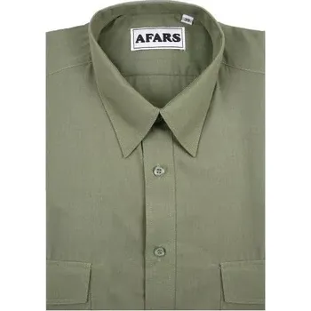 Pánské oblečení KOŠILE SPOLEČENSKÁ KR (Společenská košile zelená)