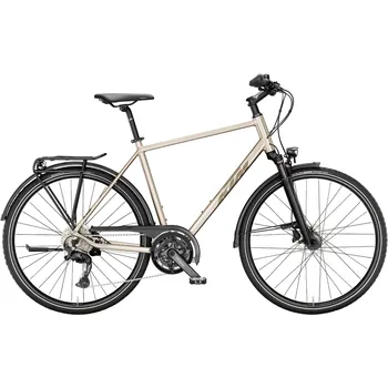 Krosové kolo KTM LIFE CONQUEST 28" 2024 Barva: Titanová, Velikost rámu: XL včetně pedálů